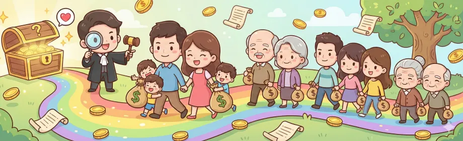 民法遺產繼承順位及比例怎麼看？律師帶你秒懂遺產分配順序